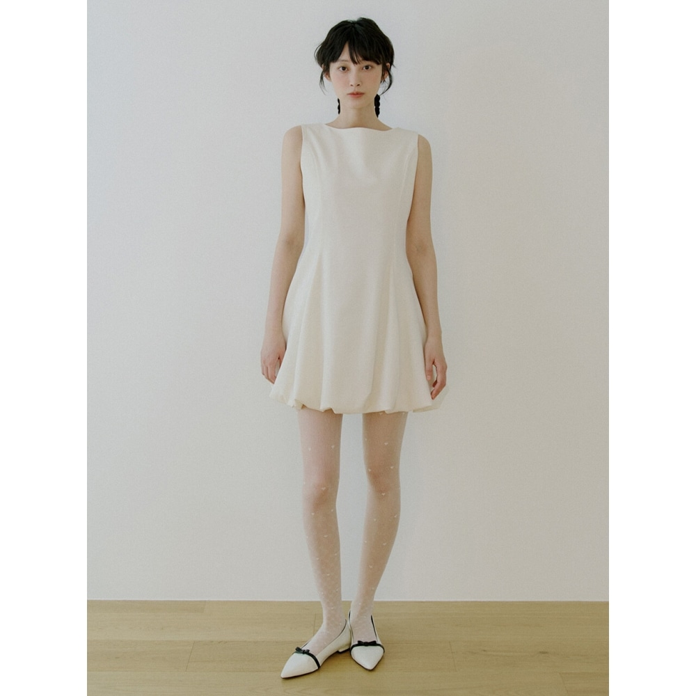 REORG WOI ノースリーブバルーンミニトップスクリーム