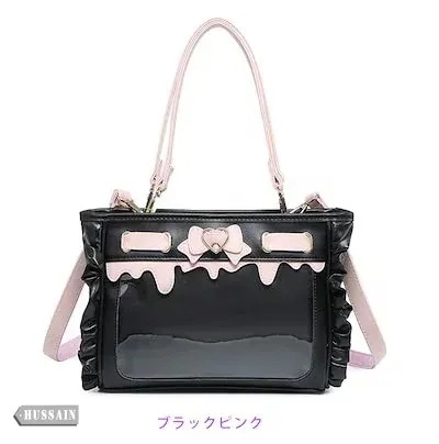 バス かわいい トートバッグ ショルダーバッグ24 ポケットたくさん ショルダーバッグ 鞄 クロスボディトートバッグ 大きめ 通勤 通学 学生 カジュアル トートバッグ フェイク ビッグトート レデ 4,957円