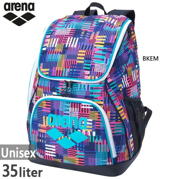 35L メンズ レディース バックパック リュックサック デイパック バッグ 鞄 水泳用品 総柄 AS5FBP31U
