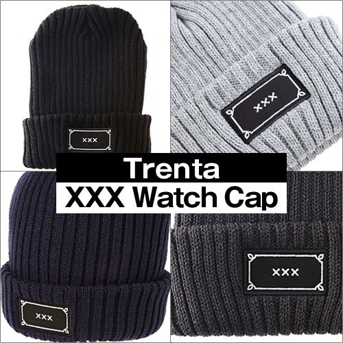 送料無料TRENTA(トレンタ)ビーニー/ニット帽子XXX Watch Cap Black/Melange  Grey/Charcoal/NavyEXO(エクソ)チェンシウミン/SHINee(シャイニー)テミンオニュ/F(X)クリスタル/東方神起(TVXQ)ユンホ韓国アパレル/韓国ファッション