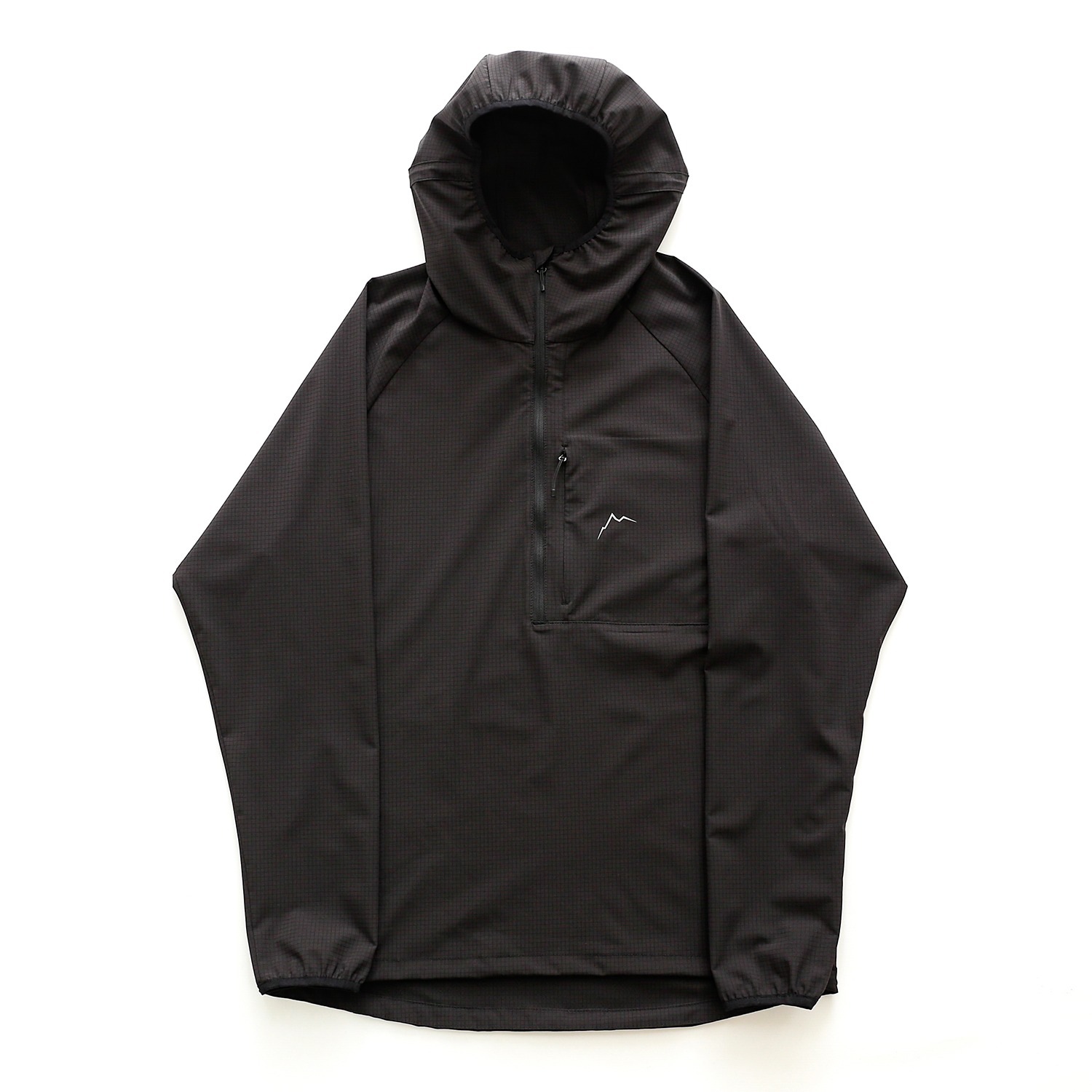 【CAYL】 25SS FLOW HALF ZIP 2 : BLACK