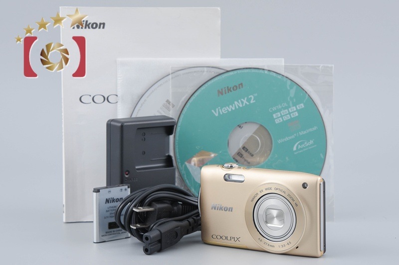COOLPIX S3300 スイートゴールド コンパクトデジタルカメラ