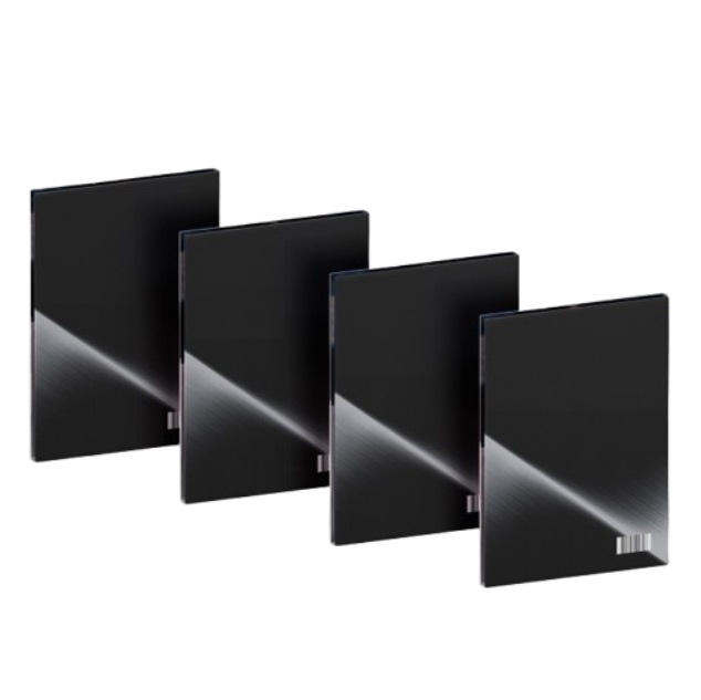 (初度特典+流通特典) BLACKPINK 3rd Mini Album DEADLINE Silver 4p Set Ver