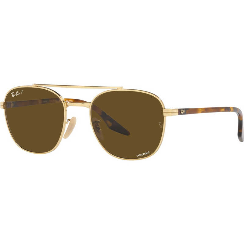 レイバン　RayBan サングラス 58mm ゴールド/ブラウンクロマンス　0RB3688 001/AN(58)