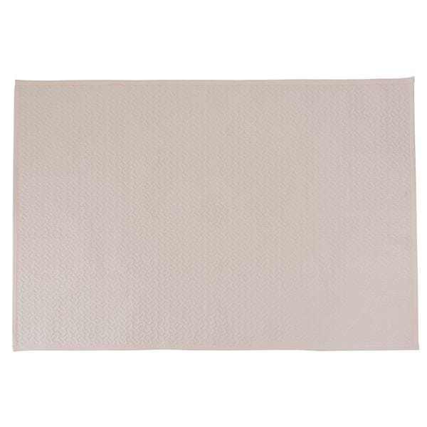 キルト ラグ マット 約 幅190×奥行130cm ベージュ 洗える 軽量 表地コットン100％ 裏面滑り止め付き フロアマット 敷物