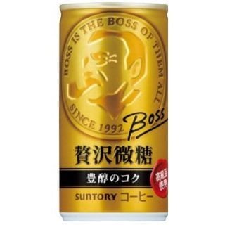 サントリー　ボス 贅沢微糖 185g缶 ×30本×2ケース(60本)