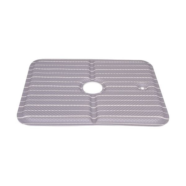 （まとめ） サンベルム いごこち風呂椅子マットグレー TU19811 1枚 (×5セット)