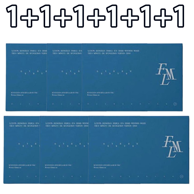 [1+1+1+1+1+1] WEVERSE Ver. SEVENTEEN ミニ10集アルバム FML