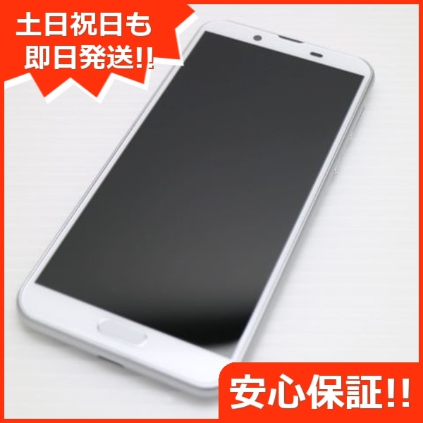 新品同様 SH-M08 AQUOS sense2 ホワイトシルバー 117