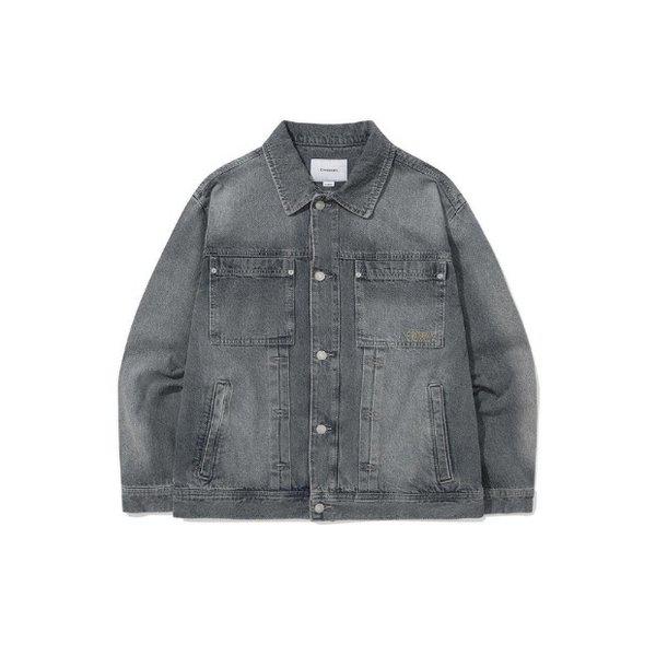 ジャケット JQS CO2403JK03-LB デニムトラッカー ライトブルー