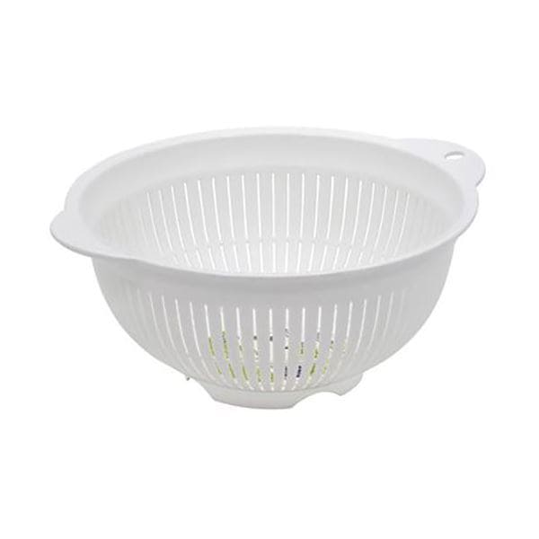 [10セット] 岩崎工業 クッキンパル ザル21 ホワイト K-1332-WHX10