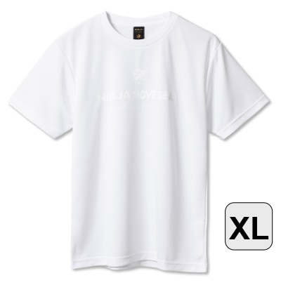 パワーアップ シャツ(白・XL) リライブシャツ＋アルファの身体能力向上Tシャツ レディース・メンズ兼用