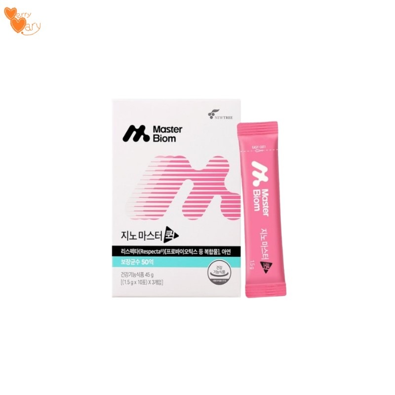 ジノマスタークイック30包(30日) レモン味粉末スティック 膣健康 乳酸菌 リスペクタ50億CFU+亜鉛