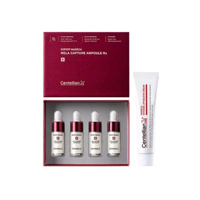 エキスパート メラ キャプチャー アンプル RX 7ml x 4p + アイクリーム 15ml 1セット