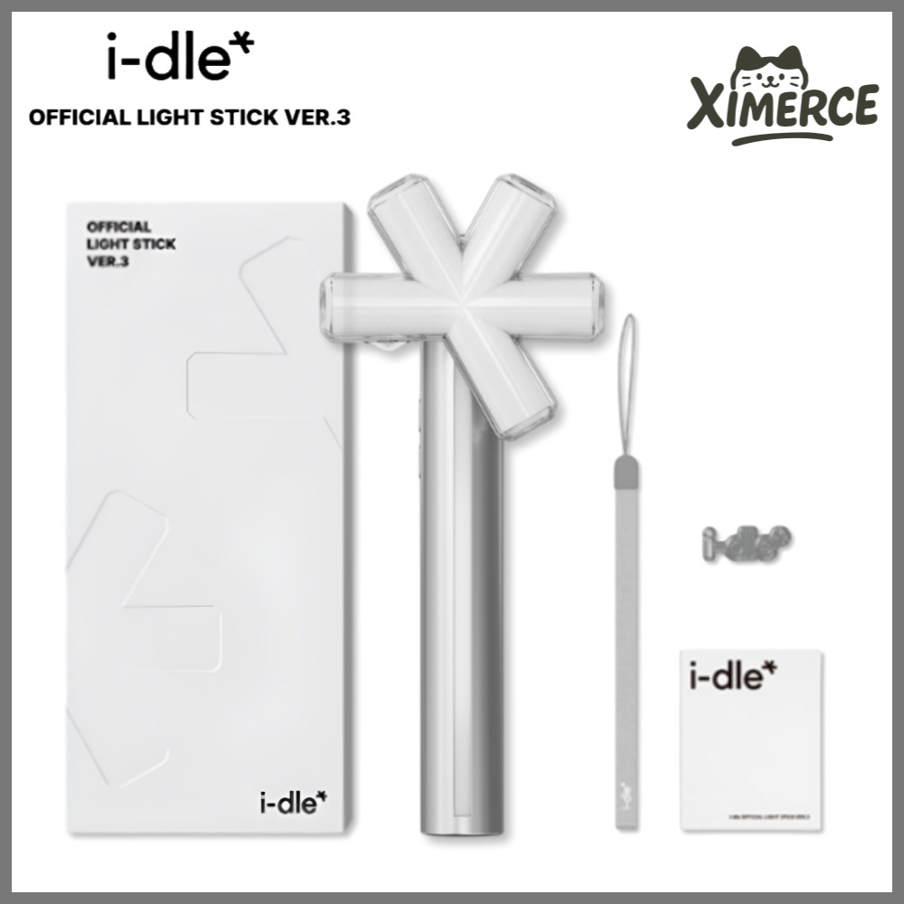 【公式】::2月出荷:: I-DLE 公式 ペンライト OFFICIAL FANLIGHT STICK VER.3 IDLE 公式 ペンライト