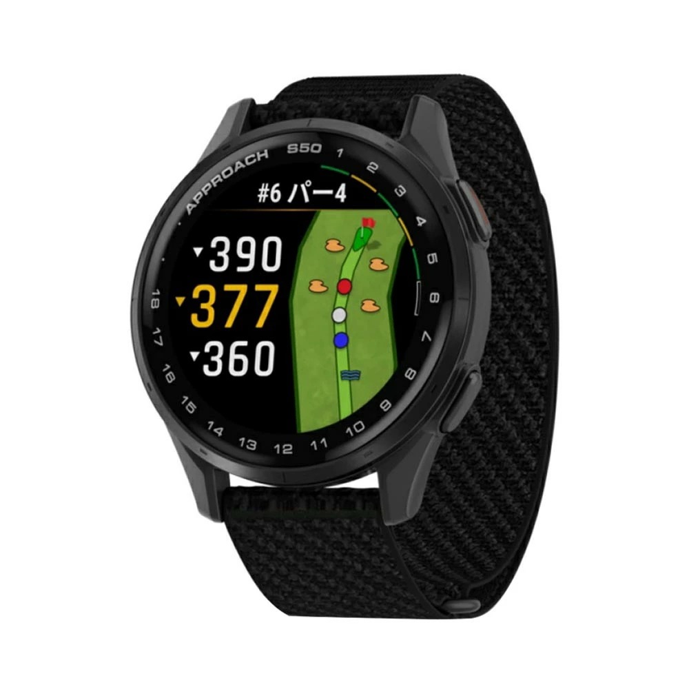 Approach S50 心拍計搭載 010-03010-20 『GPSゴルフナビ』 ブラック　2025