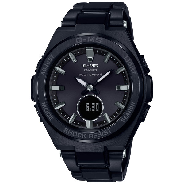 カシオ 【国内正規品】BABY-G　G-MS　MULTI BAND 6 ソーラー電波時計　レディースタイプ MSG-W200CG-1AJF