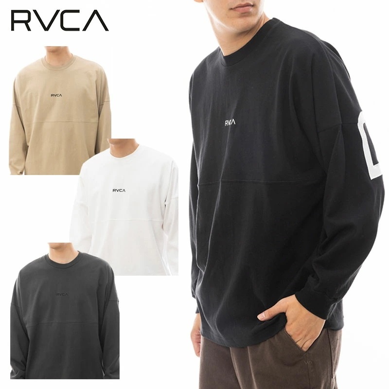 ルーカ RVCA FAKUE RVCA LS TEE ロングスリーブＴシャツ be041-057 メンズ 長袖 Tシャツ トップス ロングTシャツ ロンT 男性 [AA]