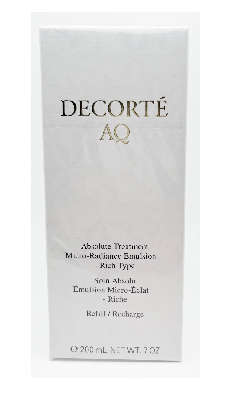 コスメデコルテ　AQ　アブソリュート　エマルジョン　マイクロラディアンス　200ml　レフィル　選択あり