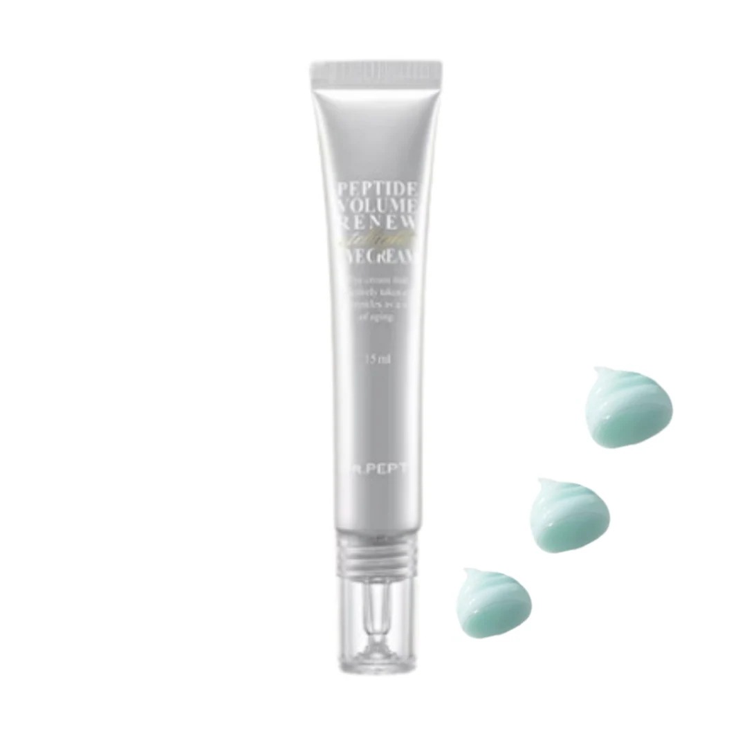 [ヒョク pick] ペプチド ボリューム リニューステライト アイクリーム 15ml/ヒアルロン酸/ビタミン/ペプチド/目元ケア/眉間ケア/ほうれい線ケア/ネックラインケア/韓国コスメ