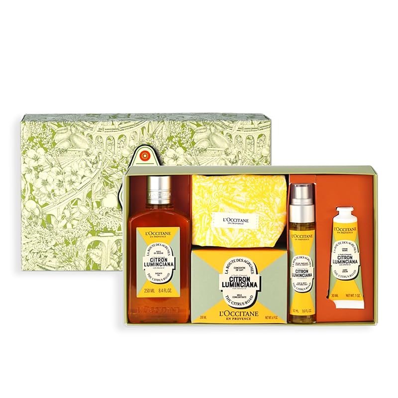 ロクシタン(LOCCITANE) ルミンシアナ アーモンド コンプリート ギフトセット 【新春コスメ】誕生日 お年玉 お年賀 帰省土産 お正月プレゼント ギフト 女性 男性 人気 成人祝い