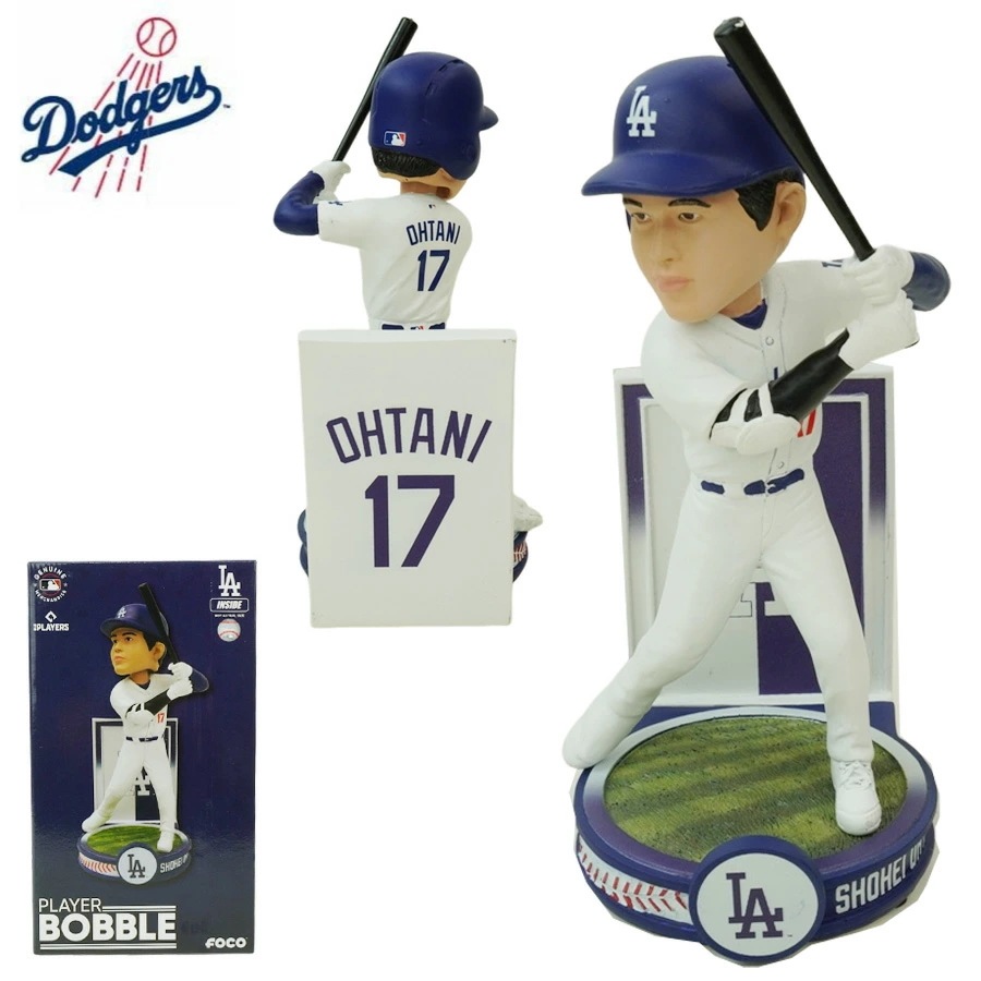 大谷翔平 ボブルヘッド シリアルナンバー入り8インチ バナーシリーズ バッティング ボブルヘッド フィギュアMLB BANNER SERIES 8inch OHTANI