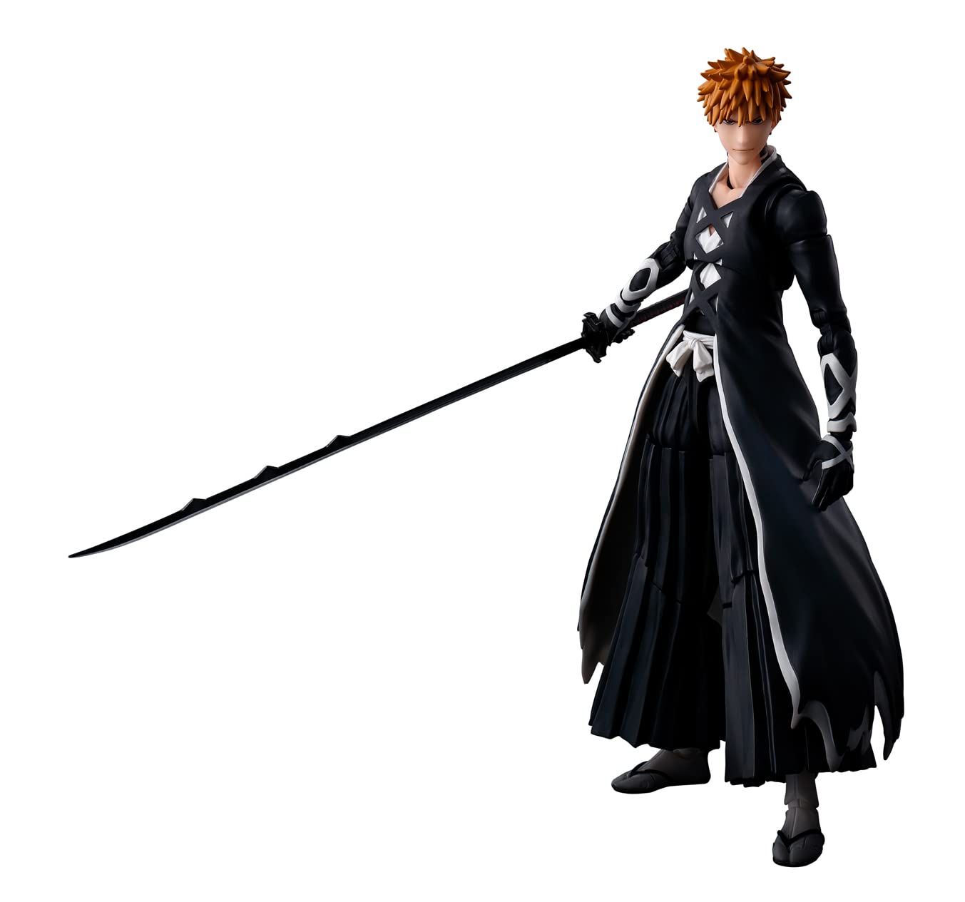S.H.フィギュアーツ BLEACH 千年血戦篇 黒崎一護 -卍解天鎖斬月- 約155mm ABS&PVC製 塗装済み可動フィギュア