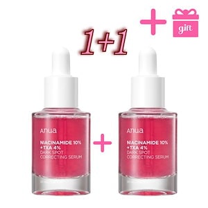 【GIFT】【NEW】1+1_ナイアシンアミド 10 TXA 4 ダークスポット コレクティングセラム,30ml/ピンクセラム/トーンアップ/ナイアシンアミト10%/ブライトニング/痕跡/水分/光彩