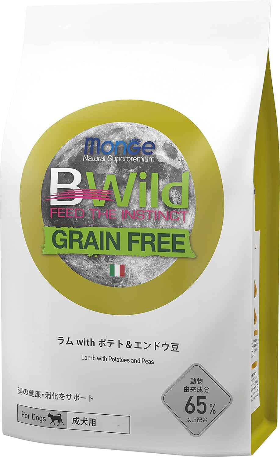 Bwild アダルト ラム with ポテト&エンドウ豆 (3kg)