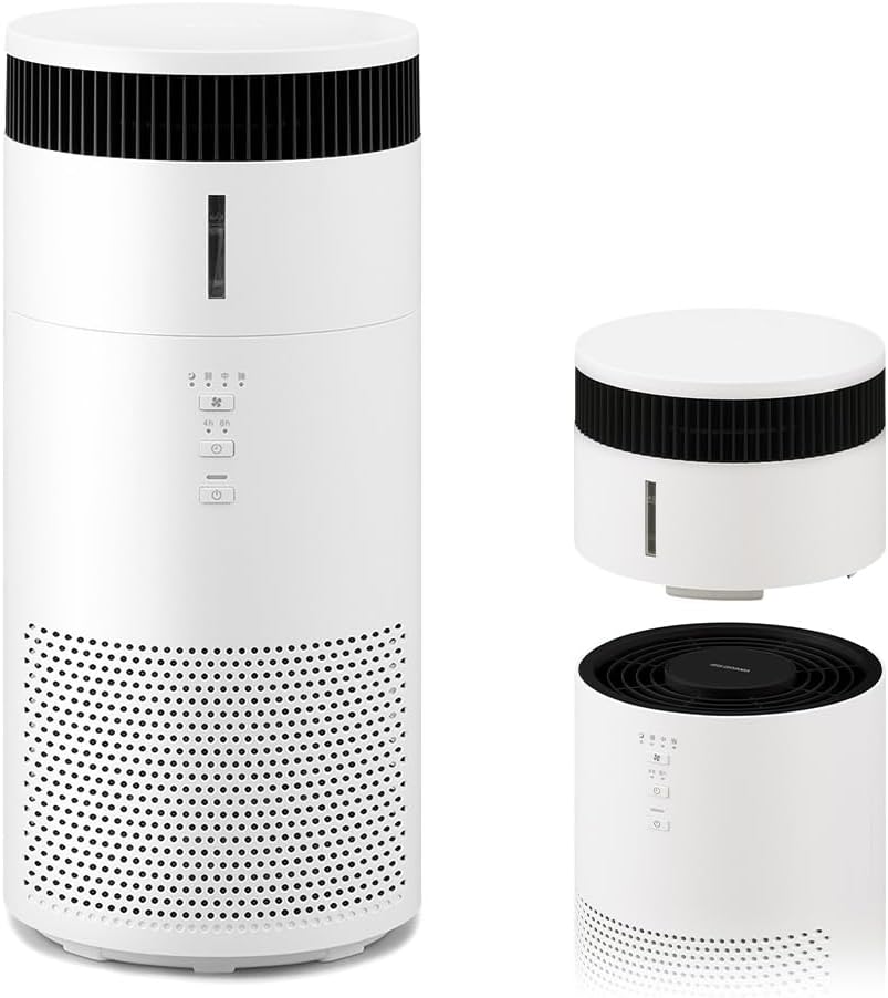 【Amazon.co.jp限定】アイリスオーヤマ 空気清浄機 加湿機能付き 10畳 加湿空気清浄機 加湿器 気化式 清潔 丸洗い 上から給水 消臭 除菌 脱臭 ホコリ 花粉 集じん PM2.5