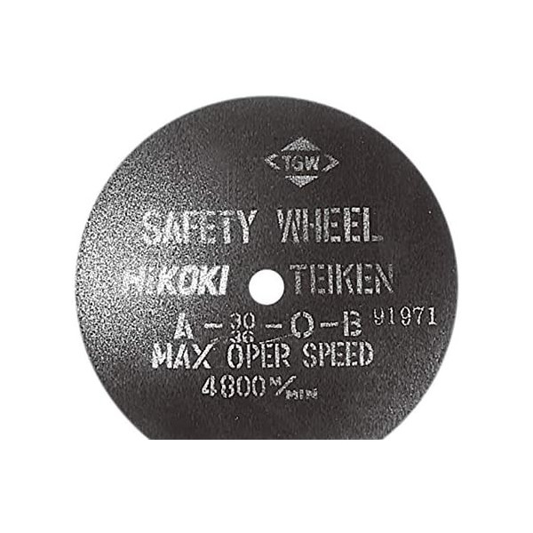 切断砥石 405X2.8X25.4mm A30/36OBF 10枚入り 0094-9090