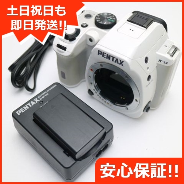 超美品 PENTAX K-S2 ボディ ホワイト 一眼レフ 99