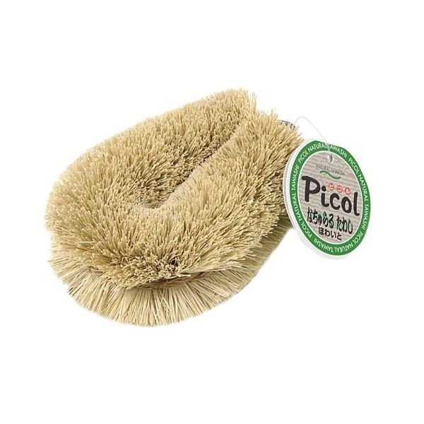 （まとめ）オーエ ピコル なちゅらるタワシ ほわいと 50347 （たわし） [120個セット]