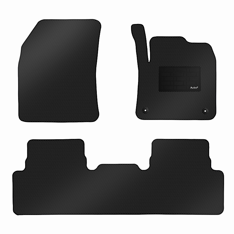 [防水マット]シトロエン C5 エアクロス フロアマット [カーボン柄]