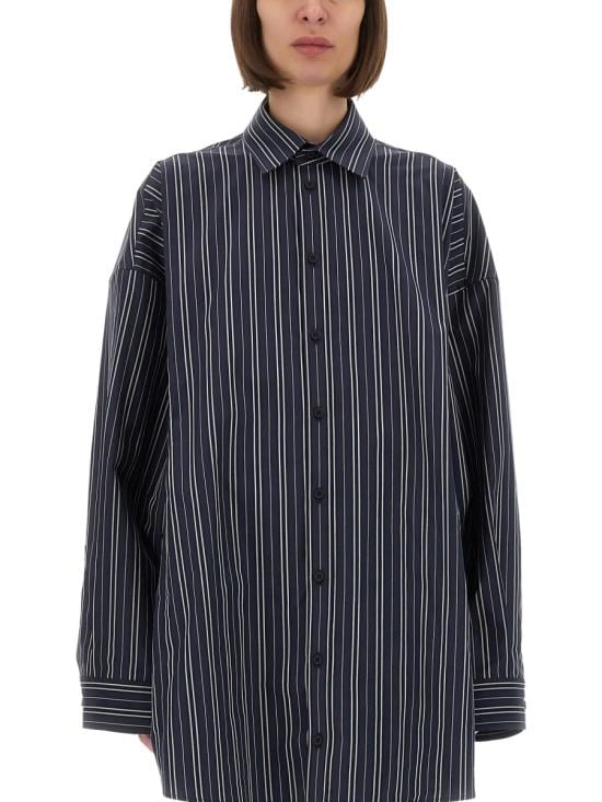 BALENCIAGA Men Shirts 838783 TSM148209 BLUE