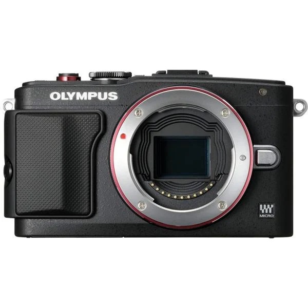 【中古】オリンパス OLYMPUS E-PL6 ボディ ブラック E-PL6 BODY BLK SDカード付き