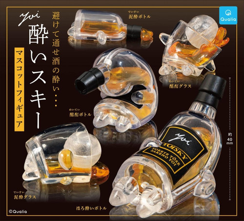 【公式正規品】酔スキー フィギュア 30個セット ガチャBOX付き ランダム