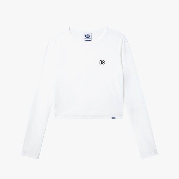 [] 女性 LINE PONIT メッシュ長袖 WHTE PO3WT24S141
