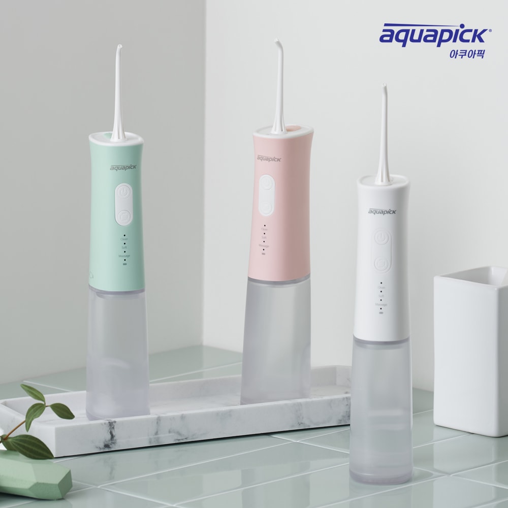 AQ-205 口腔洗浄器 ジェットウォッシャー 歯間ケア 歯石除去 コードレス 歯周病予防 防水