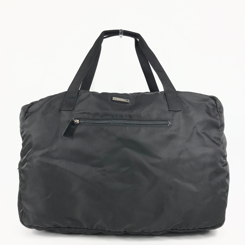 ボストンバッグ 012・0389 ロゴ カバン トラベルバッグ 旅行バッグ ショルダーバッグ ナイロン ブラック