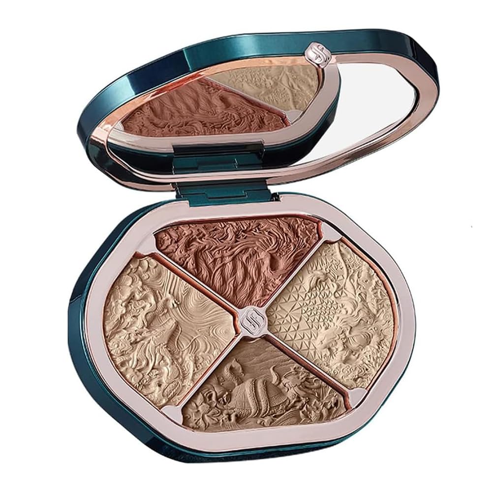 公式花西子 FLORASIS 星宿彫刻 4色 シェーディング 小顔効果 コンプレ