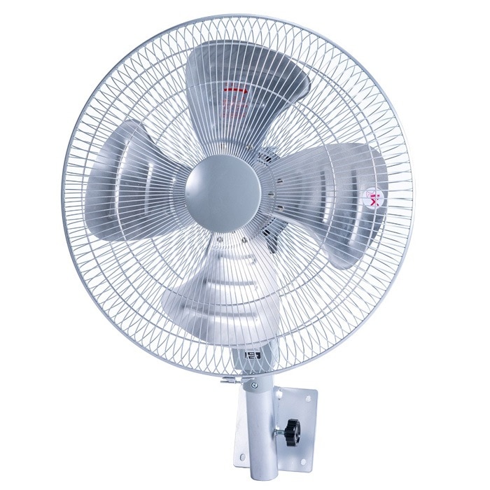 扇風機 45cm 全閉式 アルミ壁掛け扇 OPF-45WAZ 自動首振り