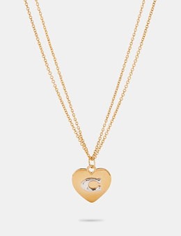 COACH コーチ♥ レディース Heart pendant ハート ペンダント ネックレス 6063