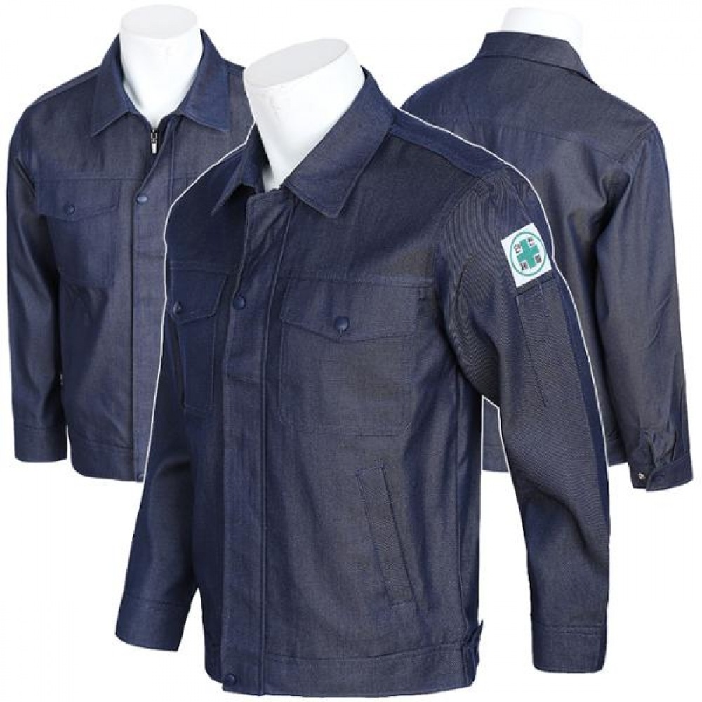 (ノーブルジーンズ) ノーブルジーンズ A PZ ワークブルージャンパー