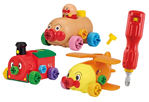 アンパンマン くみたてDIY くみかえいっぱい! アンパンマンごうとなかまたちセット