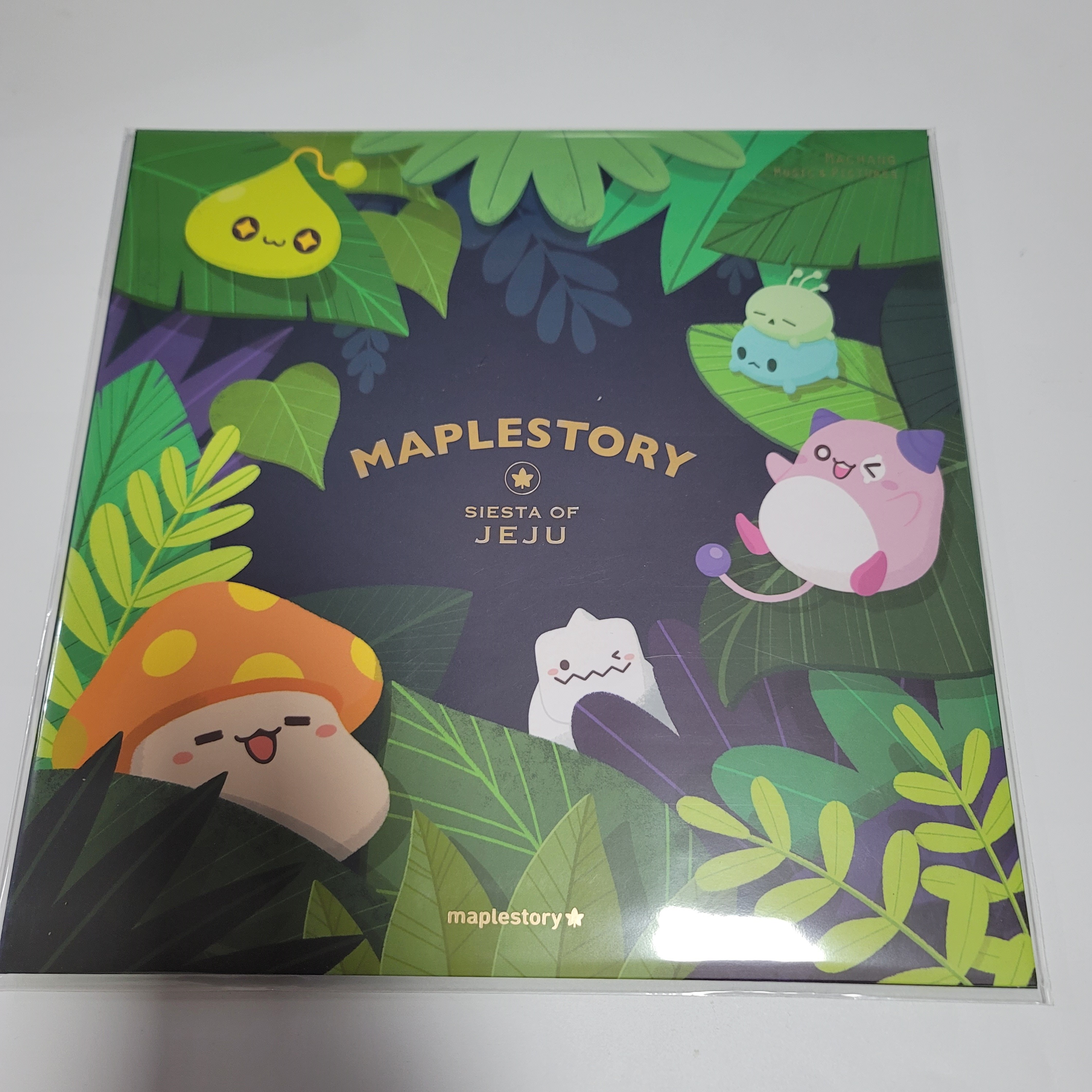 MAPLESTORY チェジュ JEJU メイプルストーリー カフェー lp ビニール メイプルストーリー レコード BGM LP Siesta of JEJU