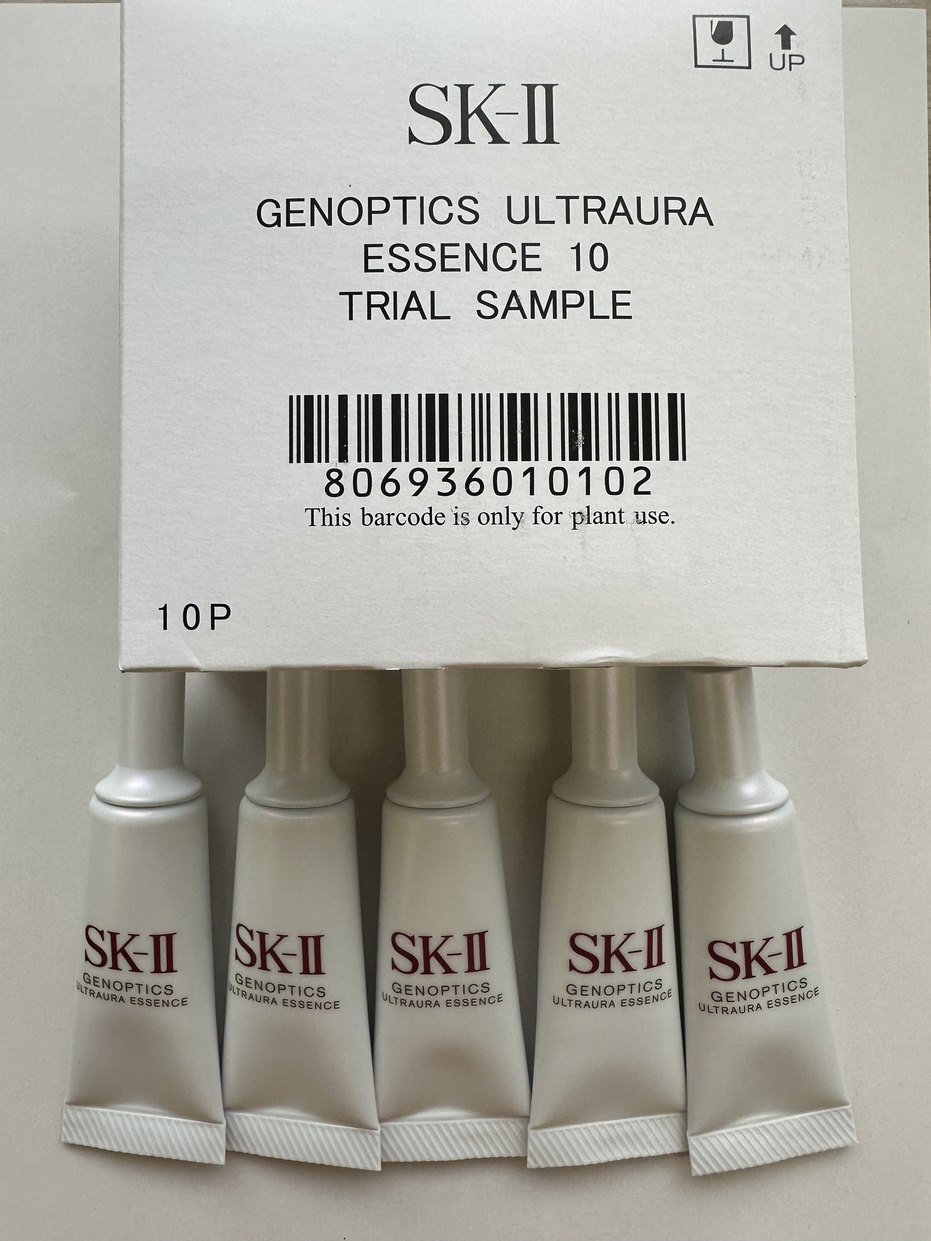 国内正規品 2024年製造 ジェノプティクス ウルトオーラ エッセンス 10ml 5個セット サンプル専用箱なし