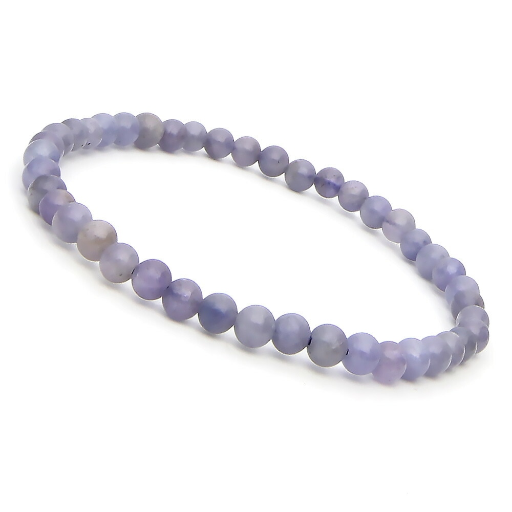 タンザナイト ブレスレット 4mm パワーストーン ブレスレット メンズ レディース 天然石 数珠 アクセサリー メンズブレスレット レディースブレスレット パワーストーンブレスレ hh000114