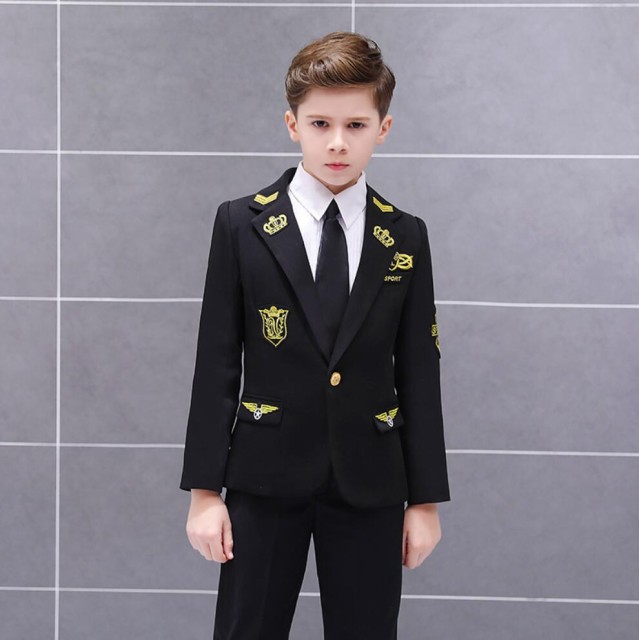 ジュニアスーツ タキシード 4点セット 男の子スーツ 司会 子供服 司会 ピアノ 入学式 フォーマル