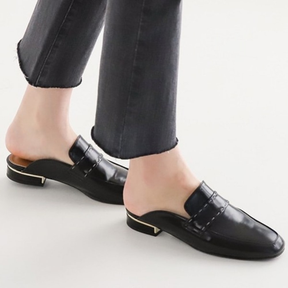 (Ninas Paris) 韓国製ステッチペニンシュラゴールドタブブロワー